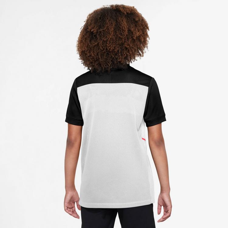 Nike Nike Academy 25 Funktionsshirt Kinder - white-black-bright crimson - 1 | SportScheck