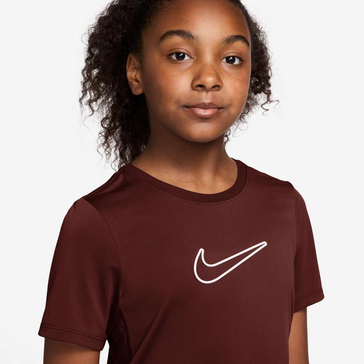 Nike Nike ONE Funktionsshirt M&auml;dchen - mystic dates-white - 2 | SportScheck