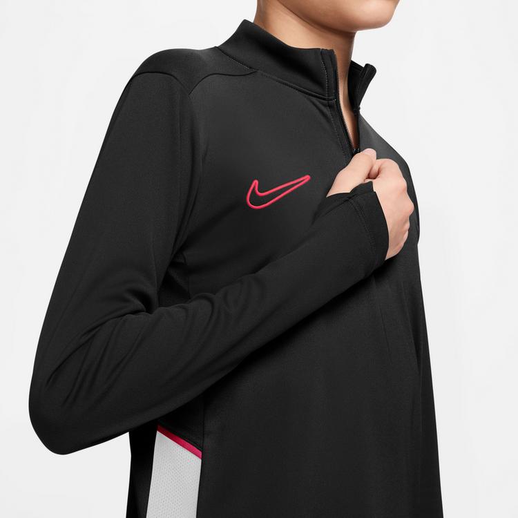 Nike Nike Academy 25 Funktionsshirt Kinder - black-white-bright crimson - 2 | SportScheck