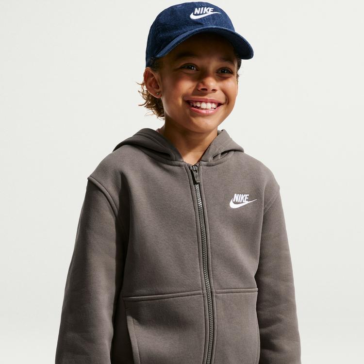Nike Nike Club Sweatjacke Kinder - cave stone-white - 2 | SportScheck