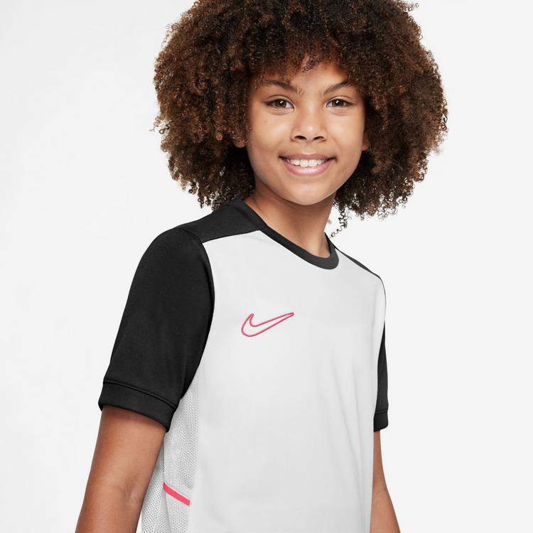 Nike Nike Academy 25 Funktionsshirt Kinder - white-black-bright crimson - 2 | SportScheck