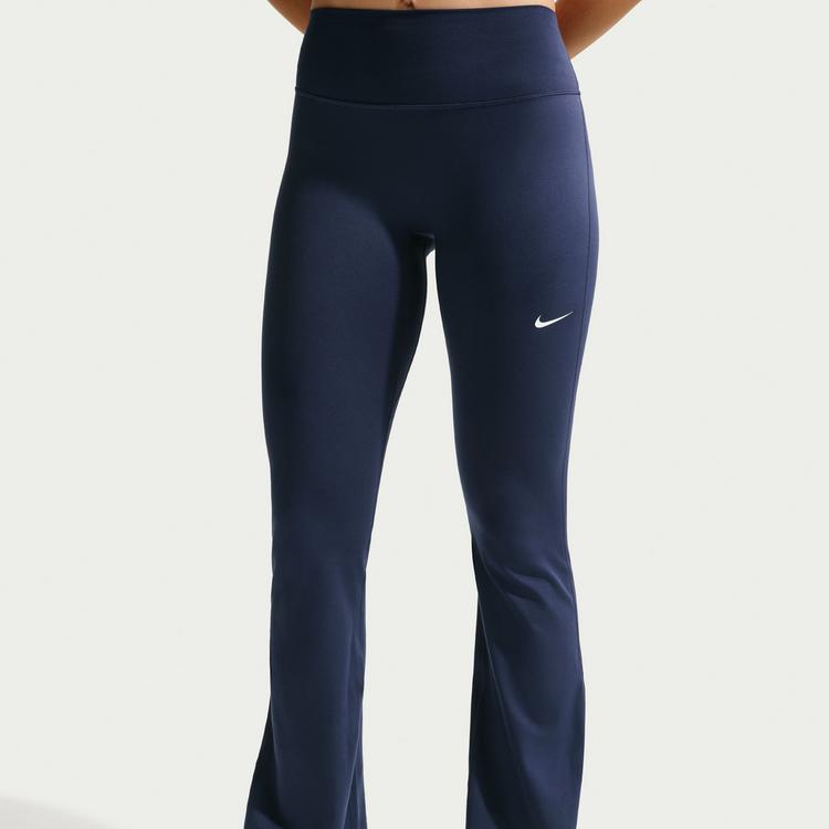Nike Nike ONE DRI-FIT Tights Damen - midnight navy-white - 2 | SportScheck