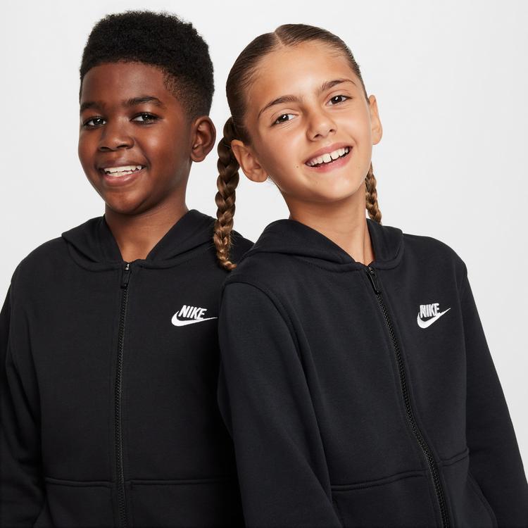 Nike Nike NSW CLUB Sweatjacke Kinder - black-white - 2 | SportScheck