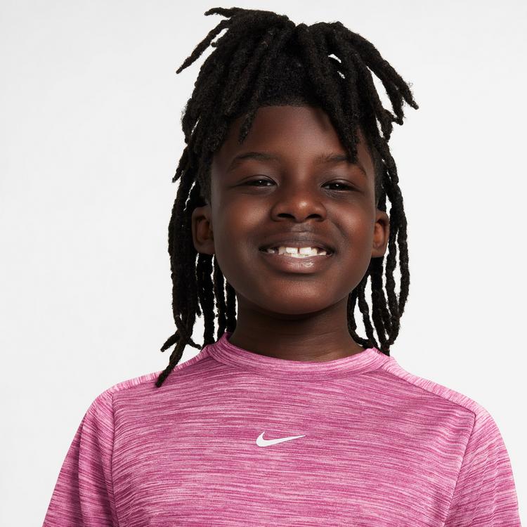 Nike Nike DRI-FIT MULTI LBR HTHR Funktionsshirt Jungen - playful pink-pink rise-white - 2 | SportScheck