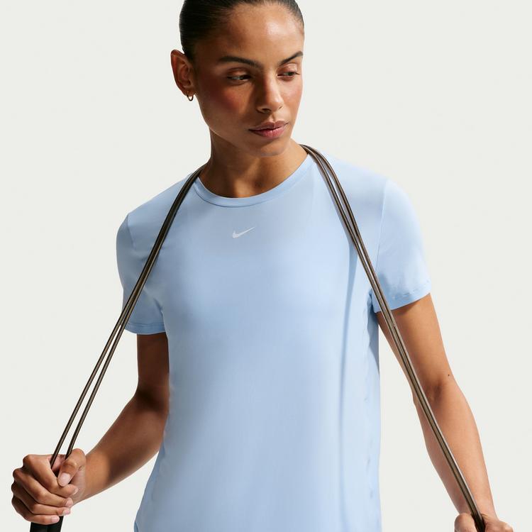 Nike Nike ONE CLASSIC Funktionsshirt Damen - hydrogen blue-white - 2 | SportScheck