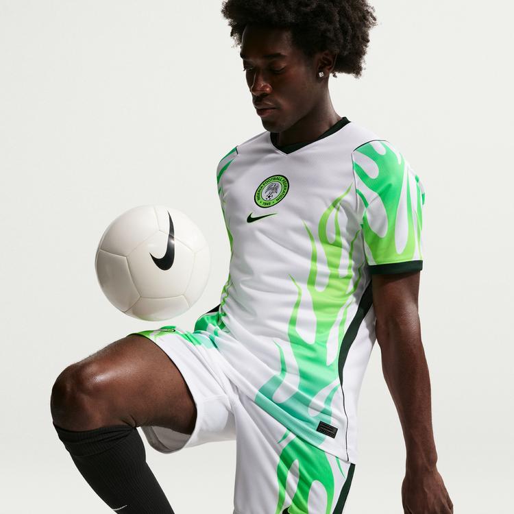 Nike Nike NIGERIA WM 2026 STADIUM AWAY Fu&szlig;ballshorts Herren - white-black - 2 | SportScheck