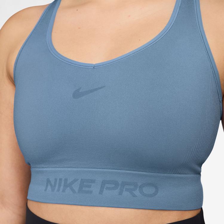 Nike Nike PRO SEAMLESS DRI-FIT Funktionstank Damen - work blue - 2 | SportScheck