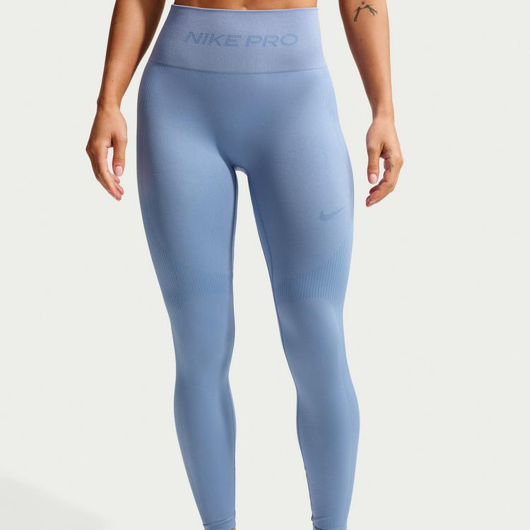 Nike Nike PRO SEAMLESS DRI-FIT Tights Damen - work blue - 2 | SportScheck