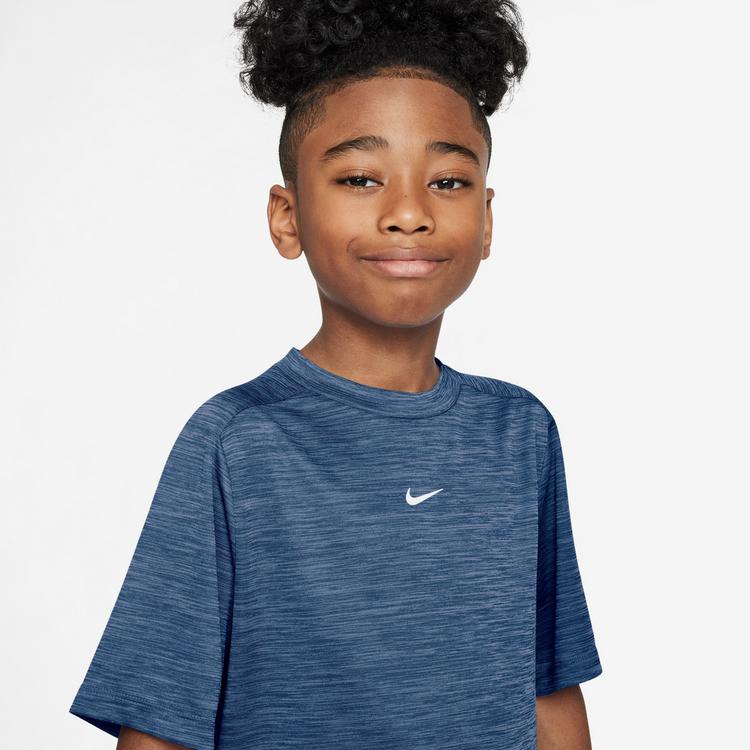 Nike Nike DRI-FIT MULTI LBR HTHR Funktionsshirt Jungen - midnight navy-football blue-white - 2 | SportScheck