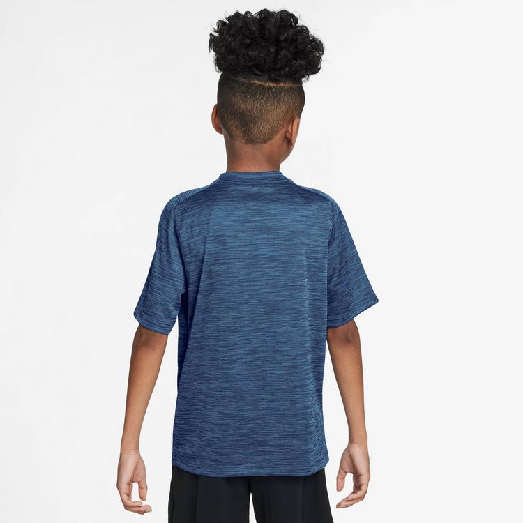 Nike Nike DRI-FIT MULTI LBR HTHR Funktionsshirt Jungen - midnight navy-football blue-white - 1 | SportScheck