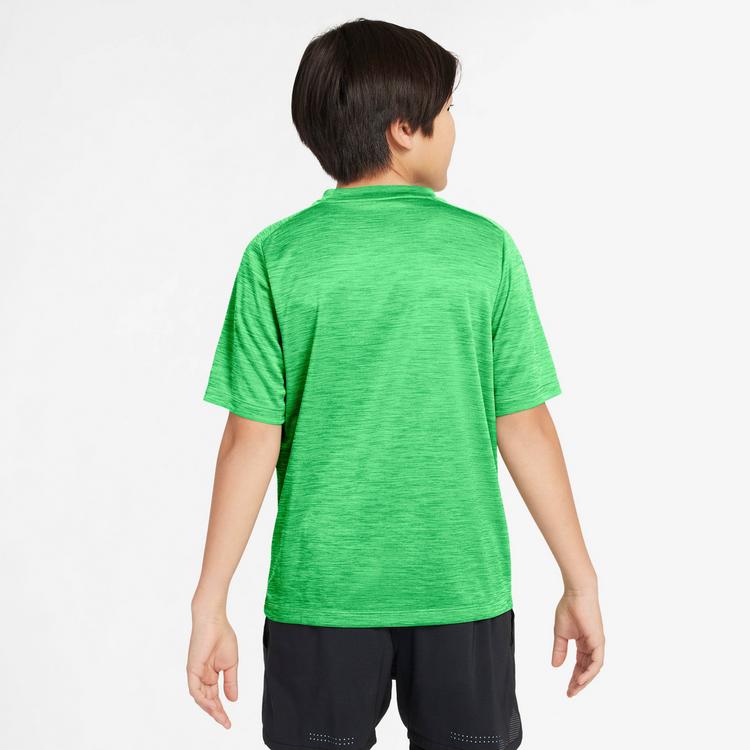Nike Nike DRI-FIT MULTI LBR HTHR Funktionsshirt Jungen - lt green spark-illusion green-white - 1 | SportScheck