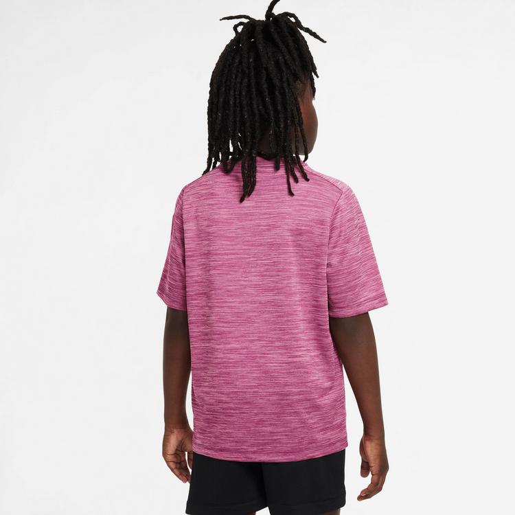 Nike Nike DRI-FIT MULTI LBR HTHR Funktionsshirt Jungen - playful pink-pink rise-white - 1 | SportScheck
