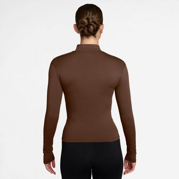 Nike Nike ONE FITTED DRI-FIT Trainingsjacke Damen - cacao wow-white - 1 | SportScheck