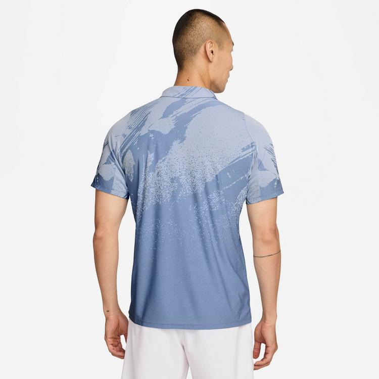 Nike Nike Tennis Polo Herren - work blue-hydrogen blue-black - 1 | SportScheck