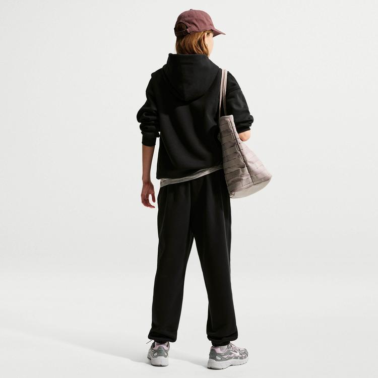 Nike Nike NSW Studio Fleece Sweathose Kinder - black-white - 1 | SportScheck