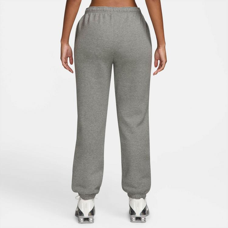 Nike Nike Studio Fleece Sweathose Damen - dk grey heather-sail - 1 | SportScheck
