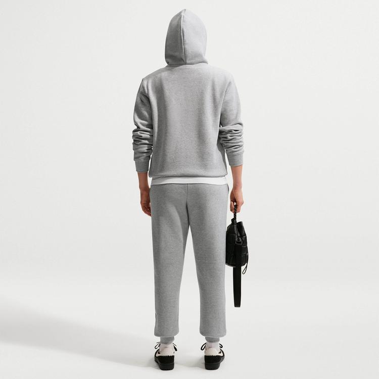 Nike Nike Studio Fleece Sweatjacke Damen - dk grey heather-sail - 1 | SportScheck