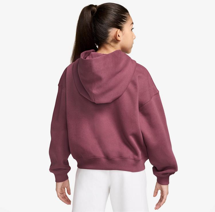 Nike Nike NSW Studio Fleece Sweatjacke Kinder - pink smoke-white - 1 | SportScheck