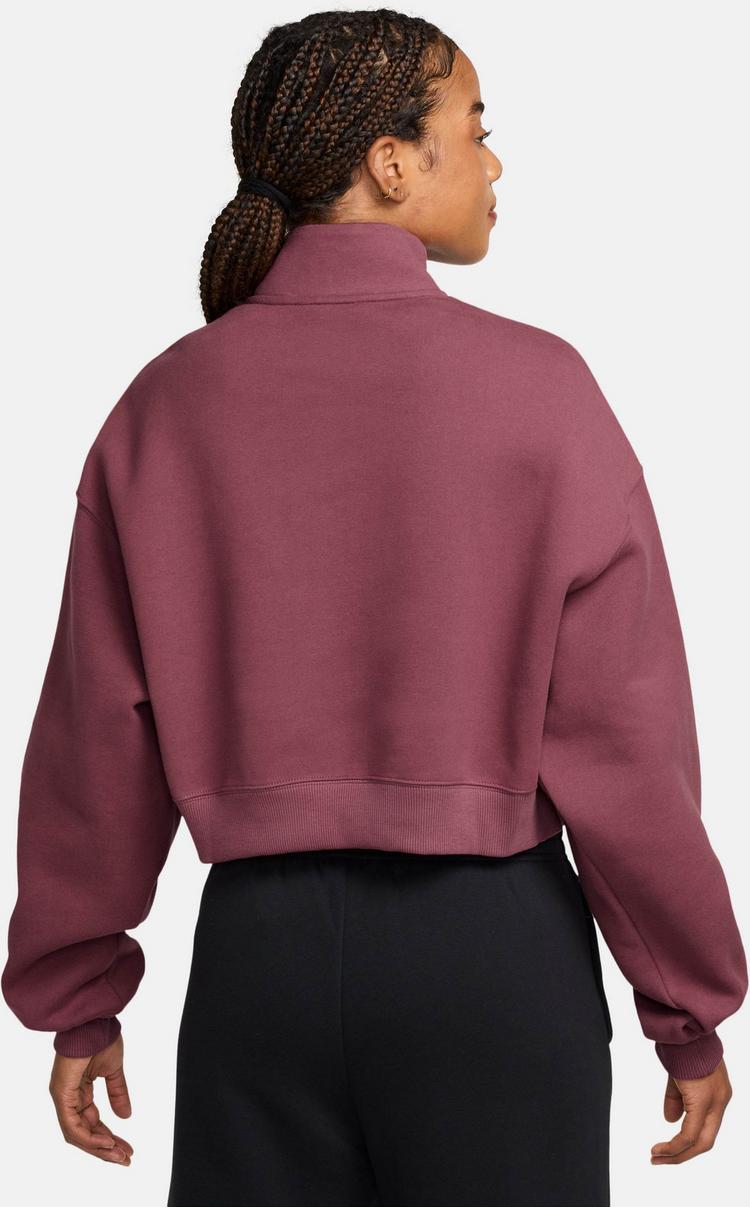 Nike Nike Studio Fleece Sweatshirt Damen - pink smoke-sail - 1 | SportScheck