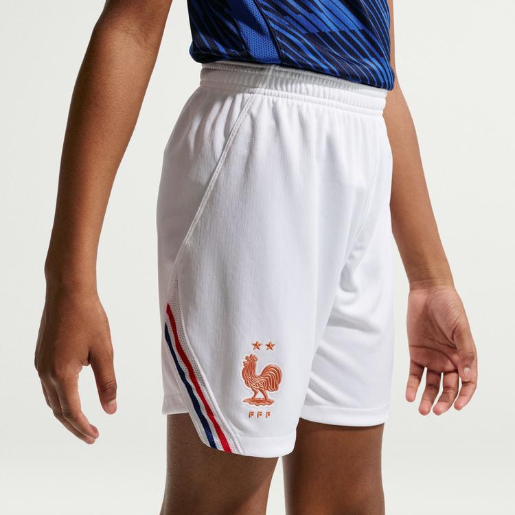 Nike Nike FRANKREICH WM 2026 STADIUM HOME Fu&szlig;ballshorts Kinder - white-metallic copper - 3 | SportScheck
