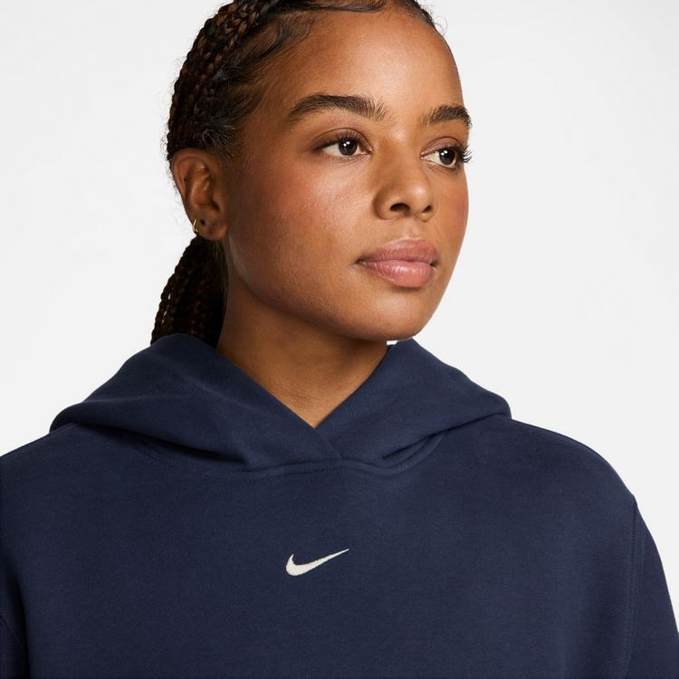 Nike Nike Studio Fleece Hoodie Damen - midnight navy-sail - 2 | SportScheck