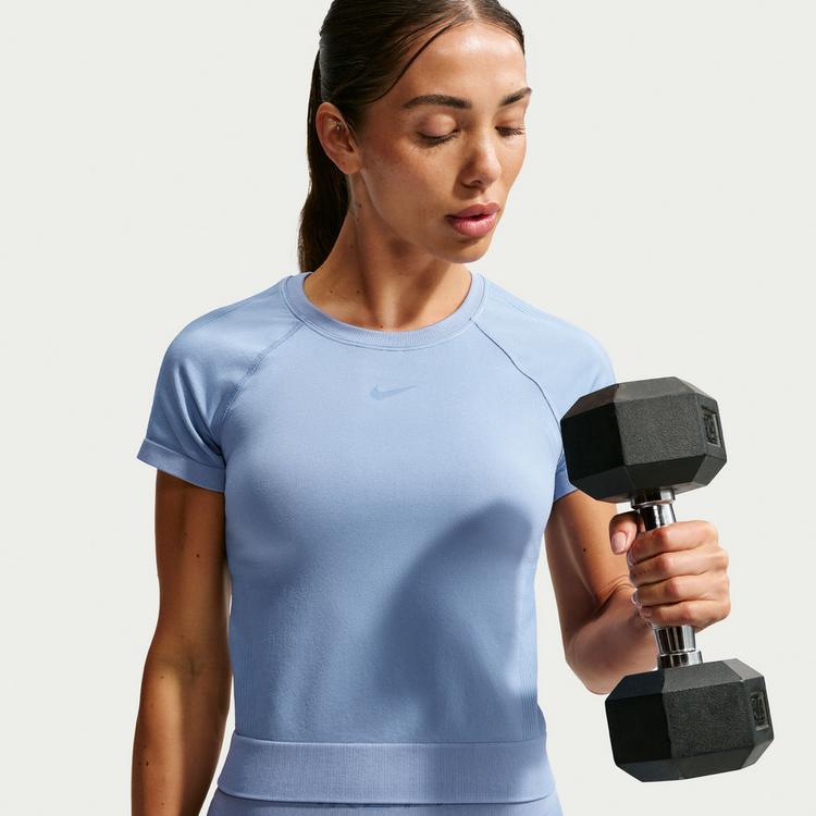 Nike Nike DF SMLS Funktionsshirt Damen - work blue - 4 | SportScheck