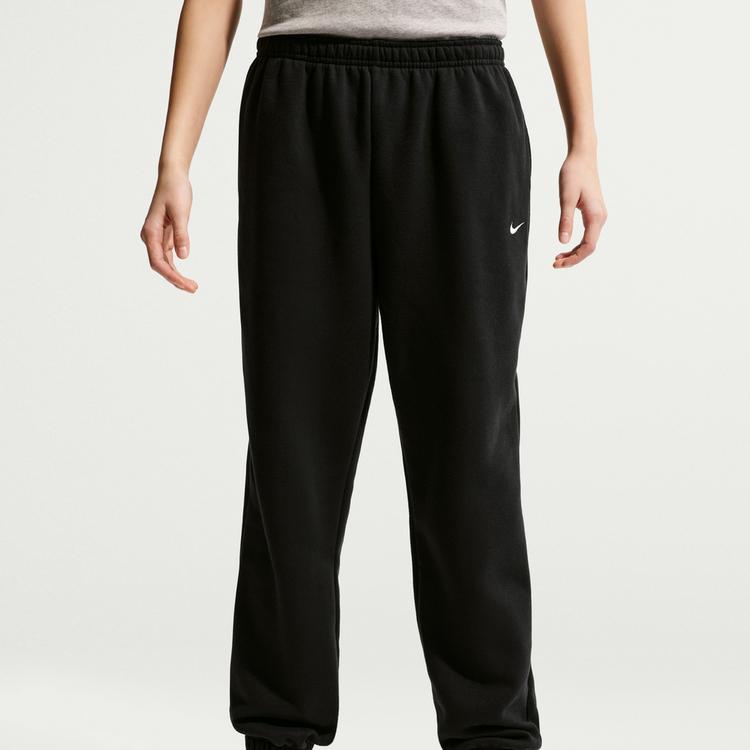 Nike Nike NSW Studio Fleece Sweathose Kinder - black-white - 2 | SportScheck