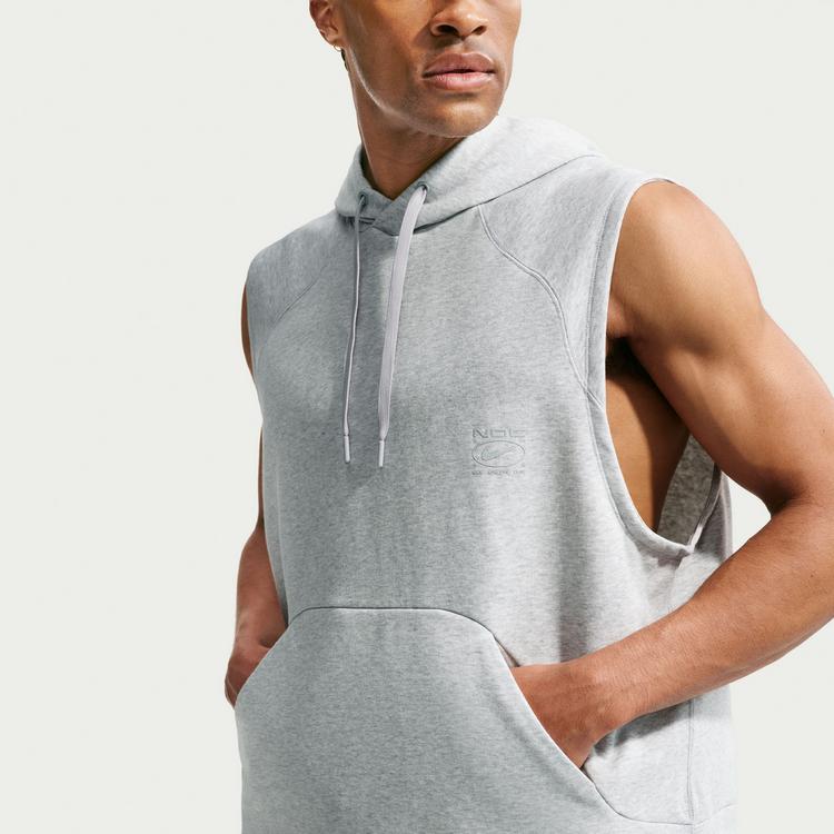 Nike Nike DF NAC Hoodie Herren - lt smoke grey-htr-clear - 4 | SportScheck