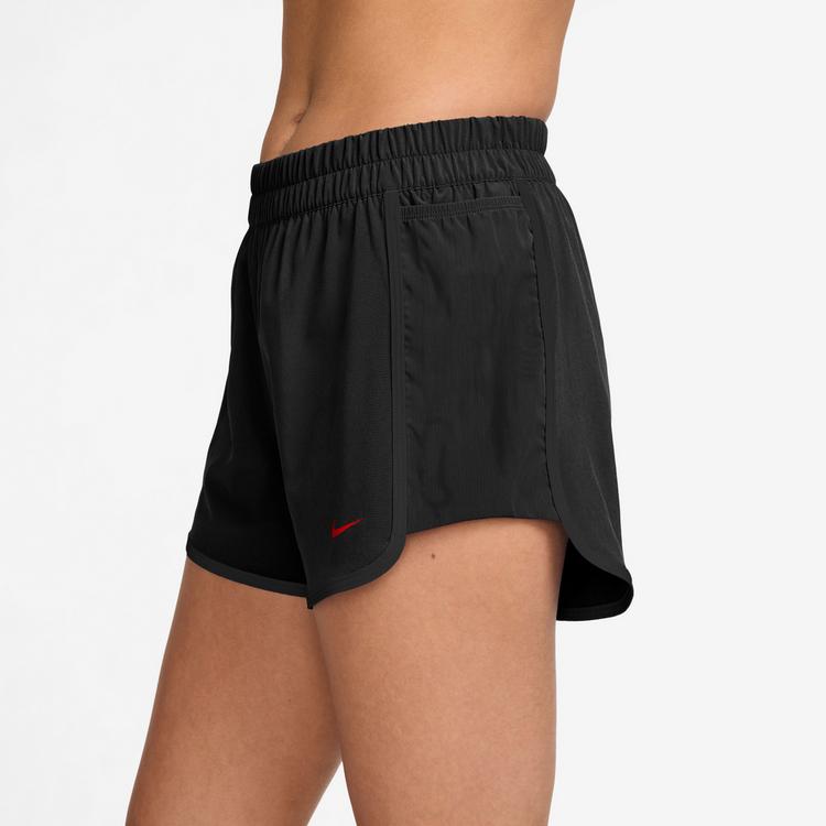 Nike Nike DF ONE Funktionsshorts Damen - black-black-university red - 2 | SportScheck