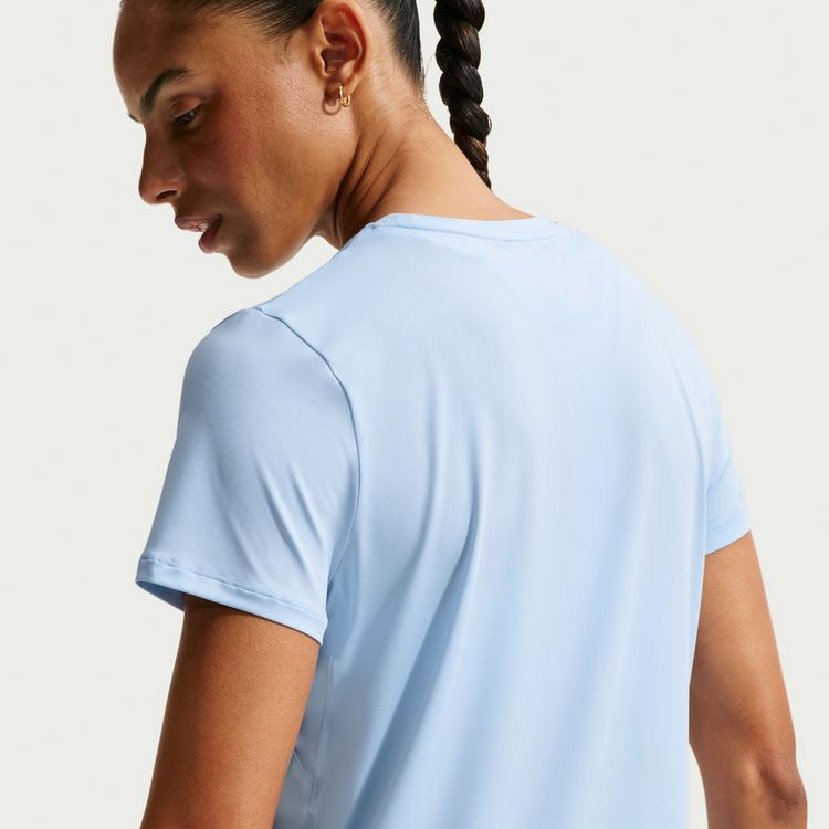 Nike Nike ONE CLASSIC Funktionsshirt Damen - hydrogen blue-white - 3 | SportScheck