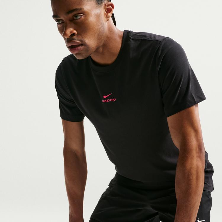 Nike Nike DF Funktionsshirt Herren - black-hyper pink - 4 | SportScheck