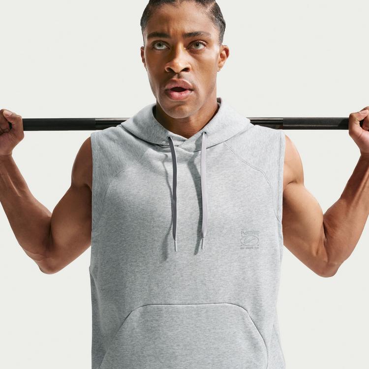 Nike Nike DF NAC Hoodie Herren - lt smoke grey-htr-clear - 2 | SportScheck