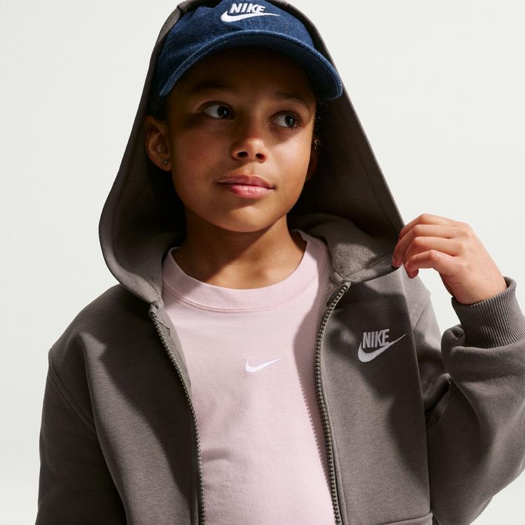 Nike Nike Club Sweatjacke Kinder - cave stone-white - 4 | SportScheck