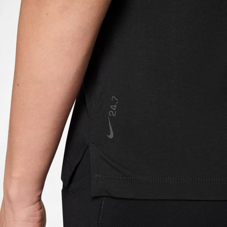 Nike Nike DF 24.7 T-Shirt Damen - black-dk smoke grey - 2 | SportScheck