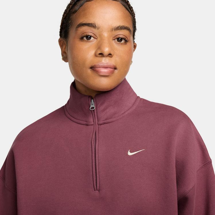 Nike Nike Studio Fleece Sweatshirt Damen - pink smoke-sail - 2 | SportScheck