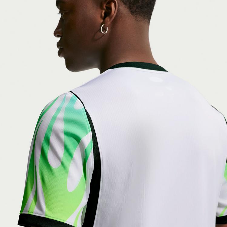 Nike Nike NFF NIGERIA STAD AWAY Teamtrikot Herren - white-green glow-black - 3 | SportScheck