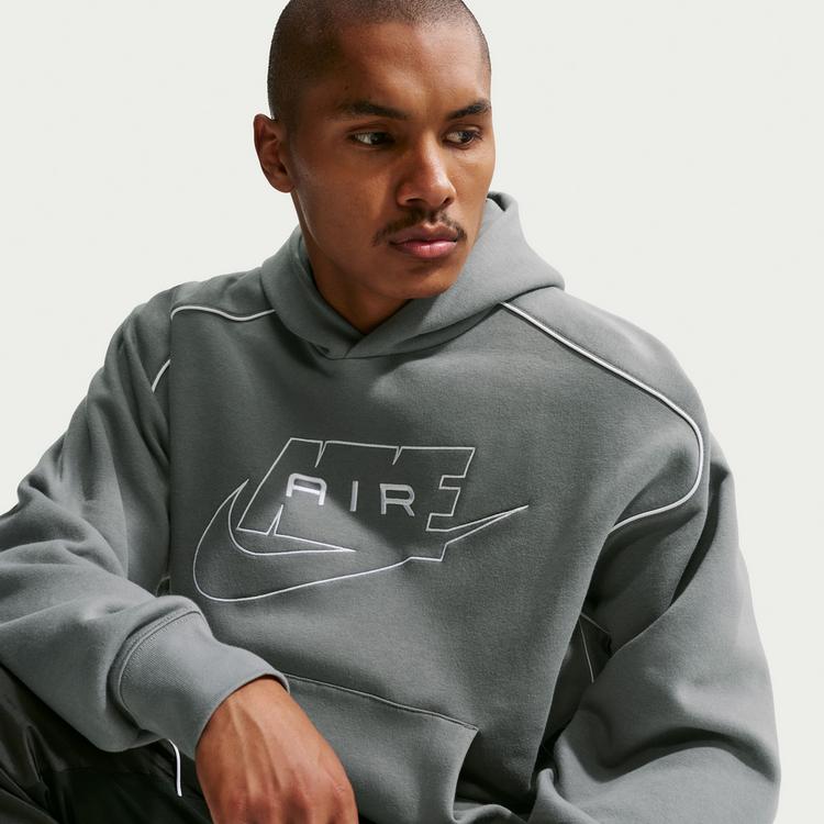 Nike Nike Air Hoodie Herren - smoke grey-white-white - 4 | SportScheck