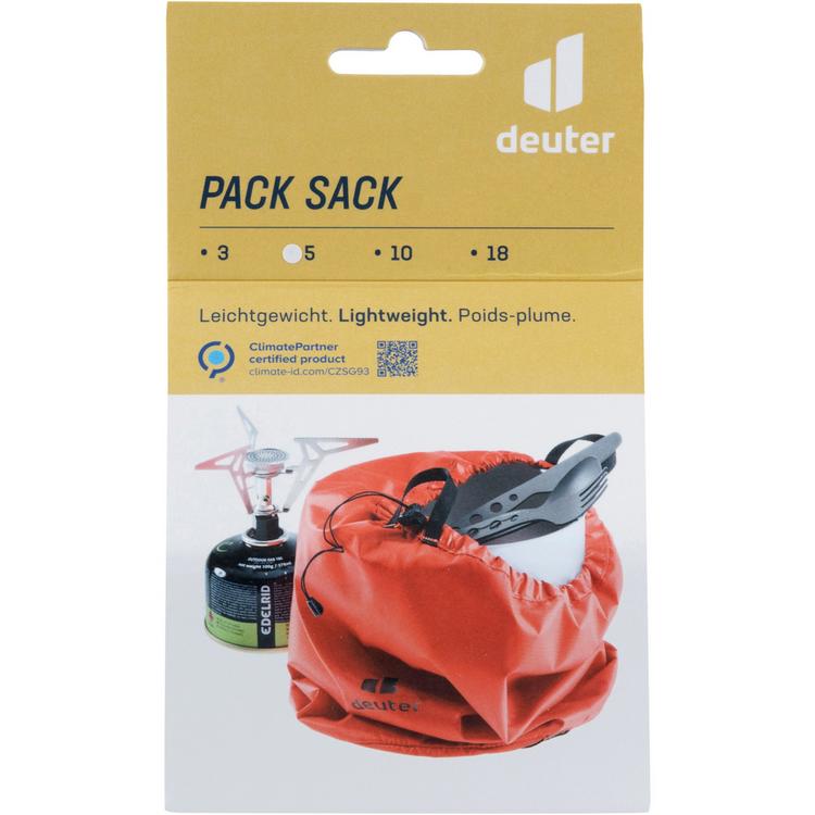 Deuter Deuter Pack Sack 5 Packsack - cherry - 0 | SportScheck