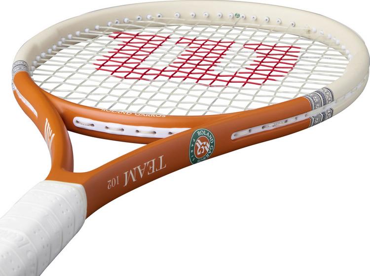 Wilson Wilson ROLAND GARROS TEAM 102 Tennisschl&auml;ger - orange-cream-navy - 1 | SportScheck