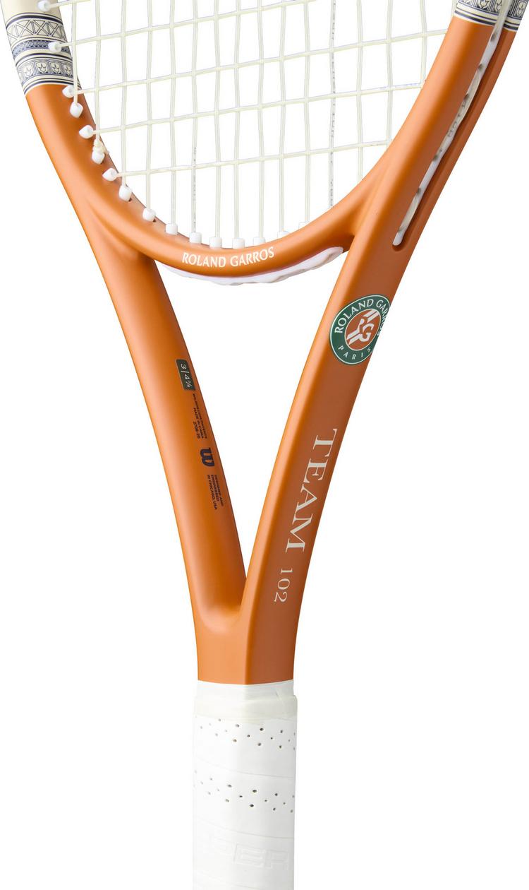 Wilson Wilson ROLAND GARROS TEAM 102 Tennisschl&auml;ger - orange-cream-navy - 2 | SportScheck