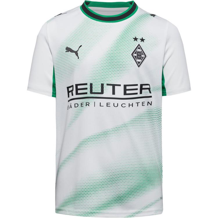 PUMA PUMA Borussia M&ouml;nchengladbach 26-27 Heim Teamtrikot Kinder - puma white-archive green - 0 | SportScheck
