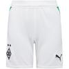 PUMA Borussia M&ouml;nchengladbach Fu&szlig;ballshorts Kinder - puma white-archive green