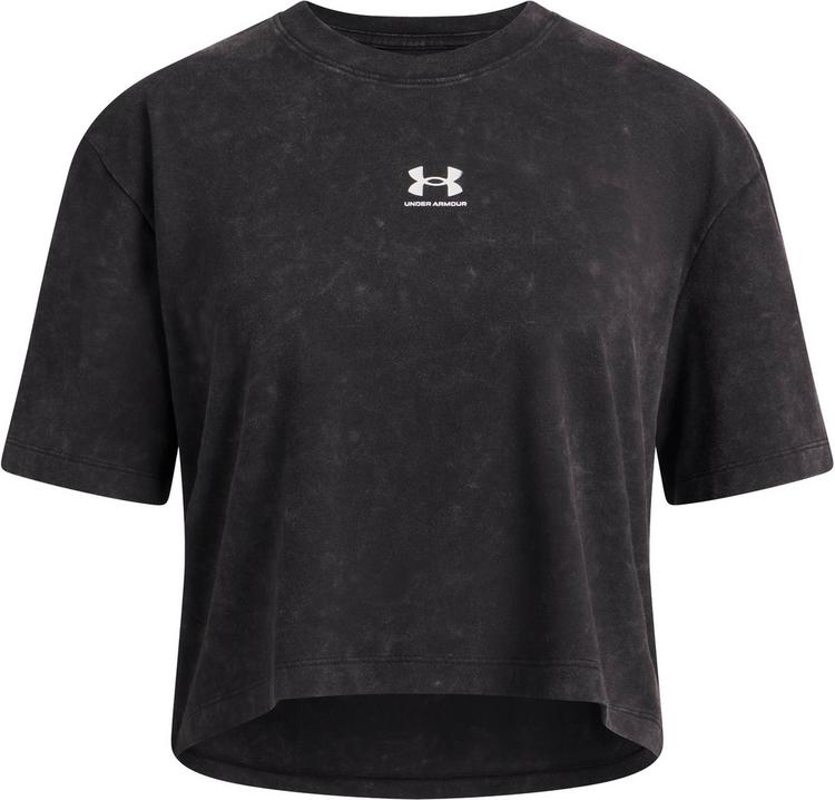 Under Armour Under Armour RIVAL Croptop Kinder - black - 0 | SportScheck