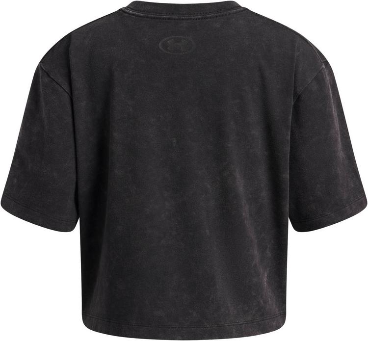 Under Armour Under Armour RIVAL Croptop Kinder - black - 0 | SportScheck