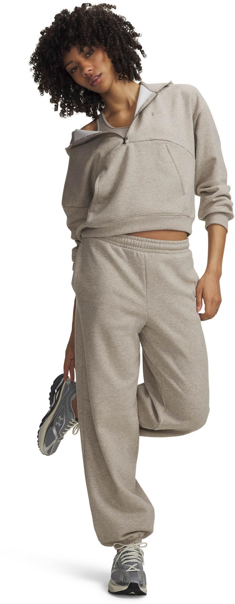 Under Armour Under Armour ICON Trainingshose Damen - timberwolf taupe light hthr - 2 | SportScheck