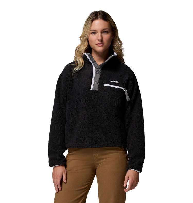 Columbia Columbia Helvetia II Fleeceshirt Damen - black-black - 0 | SportScheck