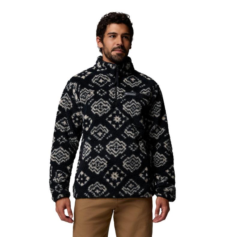 Columbia Columbia Rugged Ridge Fleeceshirt Herren - black checked out-black - 0 | SportScheck
