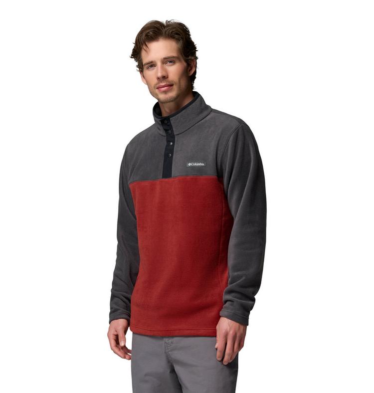 Columbia Columbia Steens Mountain II Fleeceshirt Herren - red oxide-shark - 2 | SportScheck