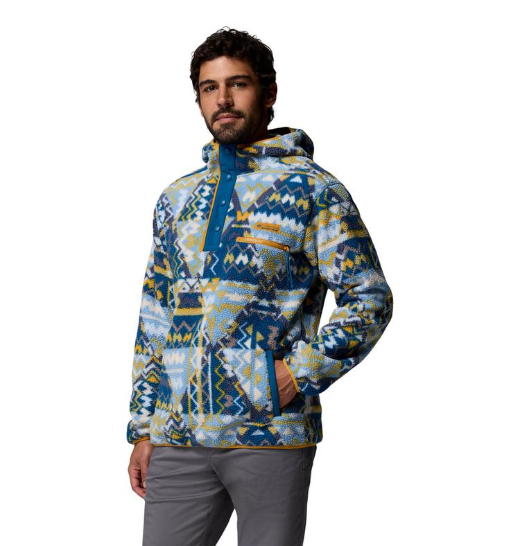 Columbia Columbia Helvetia II Hoodie Herren - phoenix blue geomix - 2 | SportScheck
