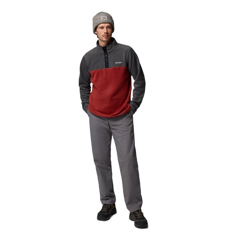 Columbia Columbia Steens Mountain II Fleeceshirt Herren - red oxide-shark - 3 | SportScheck